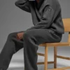 Pantalon de jogging Scholar à jambes droites - Anthracite