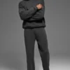 Pantalon de jogging Scholar à jambes droites - Anthracite