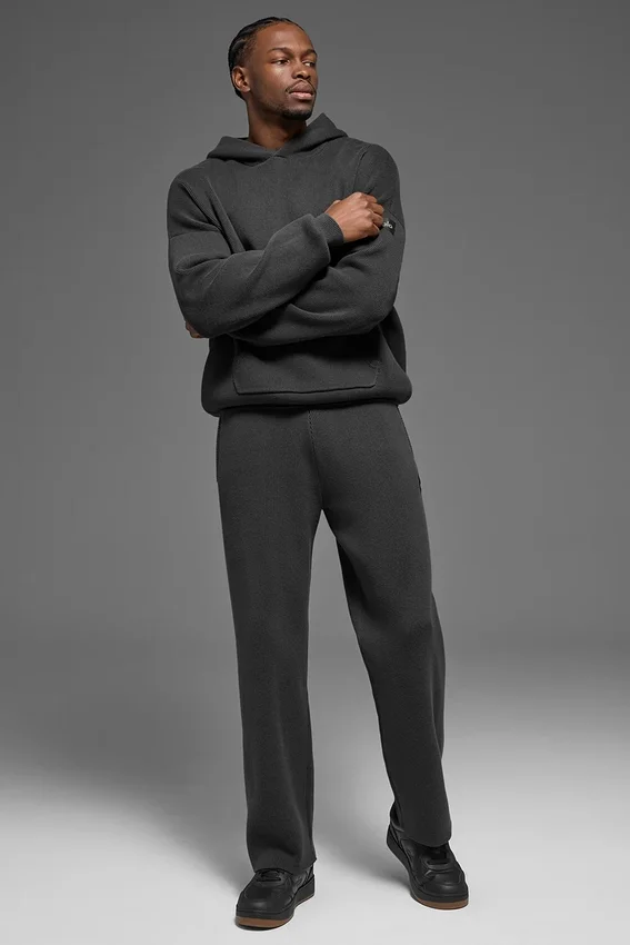 Pantalon de jogging Scholar à jambes droites - Anthracite
