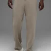 Pantalon de jogging Scholar à jambes droites - Cacao clair