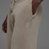 Pantalon de jogging Scholar à jambes droites - Cacao clair