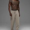 Pantalon de jogging Scholar à jambes droites - Cacao clair
