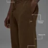 Pantalon de jogging Scholar à jambes droites - Espresso