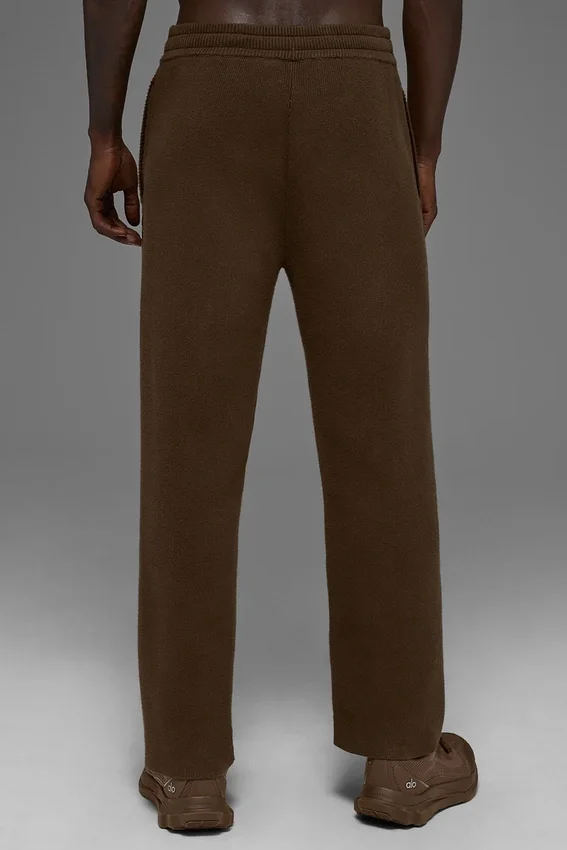 Pantalon de jogging Scholar à jambes droites - Espresso