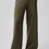 Pantalon de jogging Serenity à jambes larges - Olive Tree