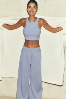 Pantalon de jogging Serenity à jambes larges - Winter Frost