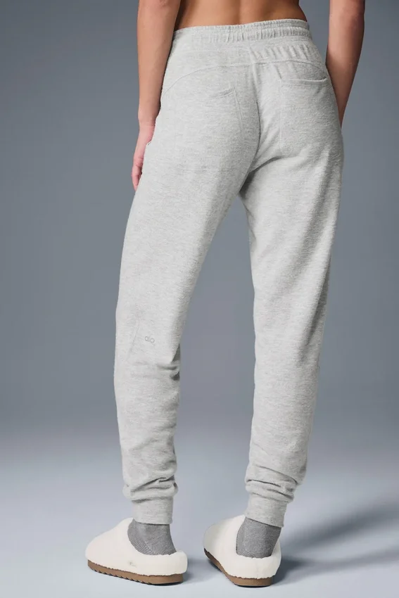 Pantalon de jogging Soho – Gris chiné athlétique