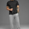 Pantalon de jogging Sports Club - Gris chiné athlétique