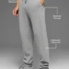 Pantalon de jogging Sports Club - Gris chiné athlétique