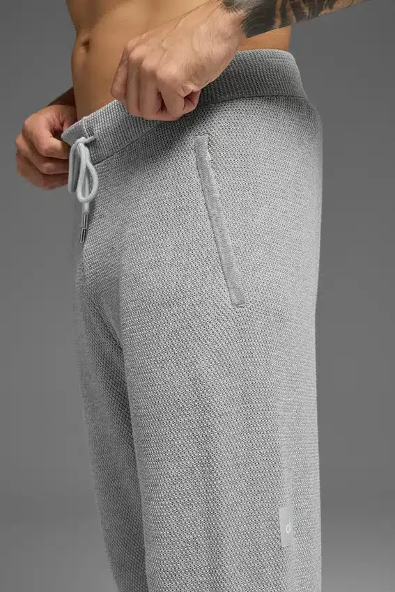 Pantalon de jogging Sports Club - Gris chiné athlétique