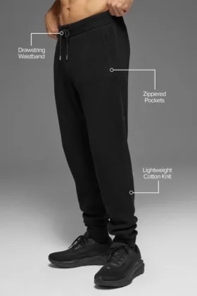Pantalon de jogging Sports Club – Noir