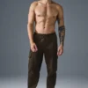 Pantalon de jogging suédé Edition - Espresso