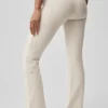 Pantalon de jogging Sway à coupe évasée - Avoine chiné