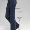 Pantalon de jogging Sway à coupe évasée - Bleu marine