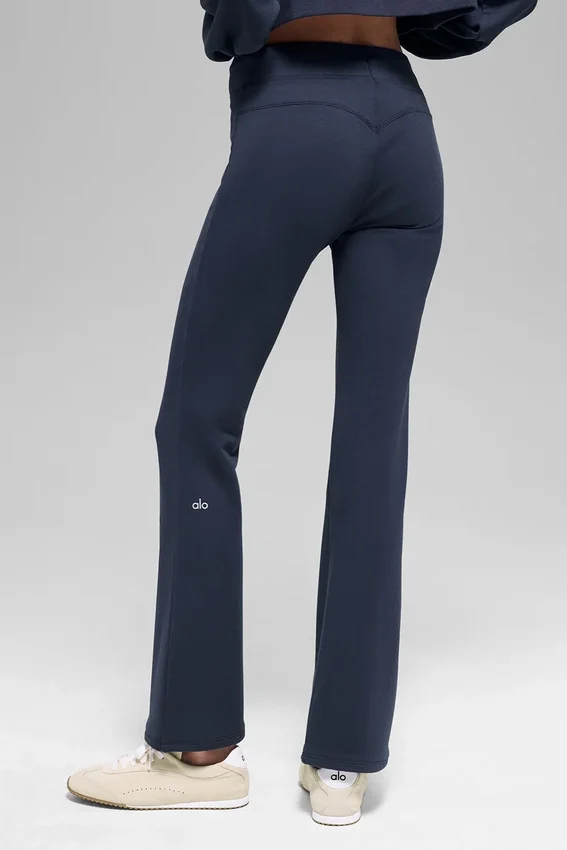 Pantalon de jogging Sway à coupe évasée - Bleu marine