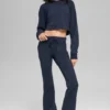 Pantalon de jogging Sway à coupe évasée - Bleu marine