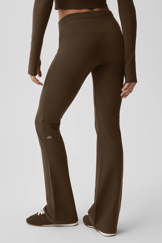 Pantalon de jogging Sway à coupe évasée - Espresso