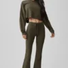 Pantalon de jogging Sway à coupe évasée - Olive Tree