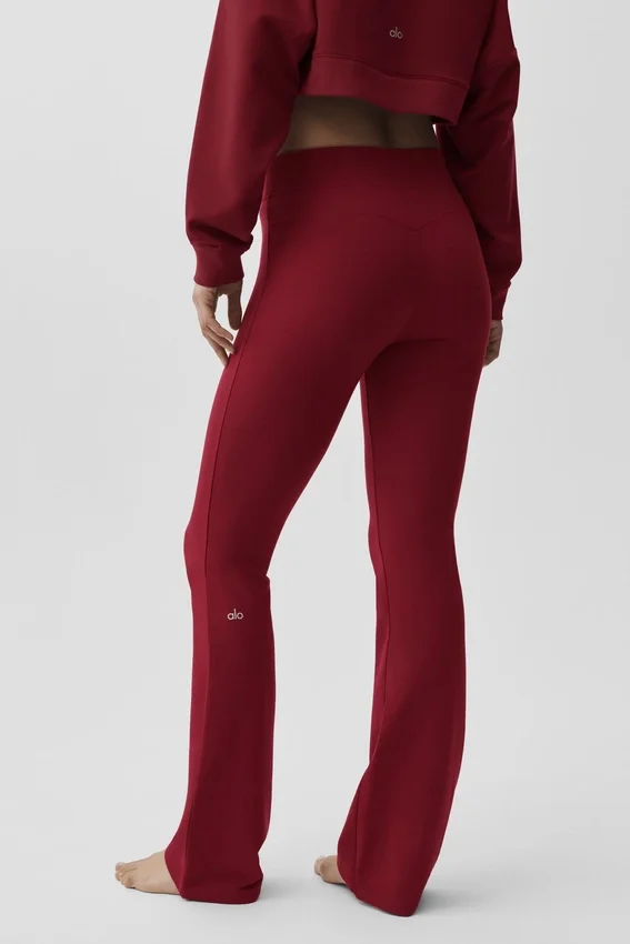 Pantalon de jogging Sway à coupe évasée - Rouge « Summer Romance »