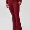 Pantalon de jogging Sway à coupe évasée - Rouge « Summer Romance »