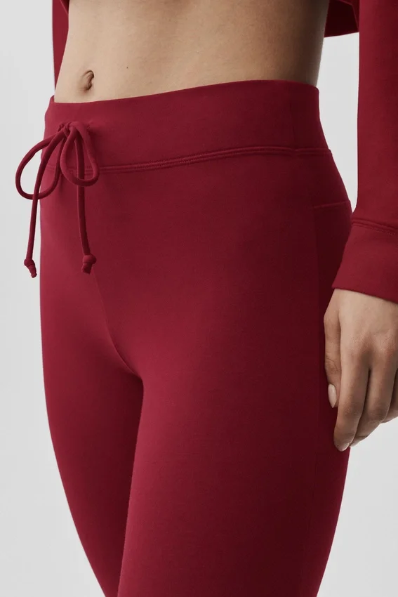 Pantalon de jogging Sway à coupe évasée - Rouge « Summer Romance »