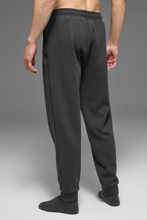 Pantalon de jogging Waffle Lounge – Anthracite