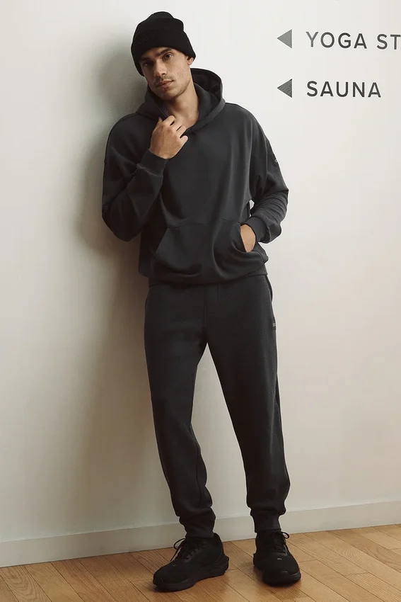 Pantalon de jogging Waffle Lounge – Anthracite