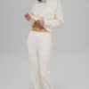 Pantalon de jogging Waffle Weekend Escape - Ivoire