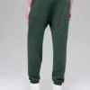 Pantalon de jogging Waffle Weekend Escape - Vert trèfle