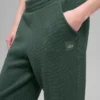 Pantalon de jogging Waffle Weekend Escape - Vert trèfle