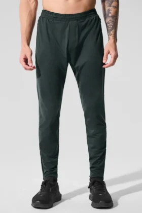 Pantalon de performance Conquer React - Vert anthracite