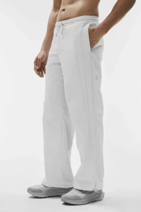 Pantalon de sport à jambes droites Takeaway – Titane