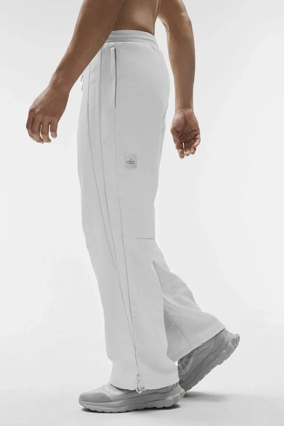 Pantalon de sport à jambes droites Takeaway – Titane