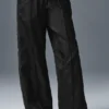 Pantalon de sport à jambes larges Afterglow - Noir