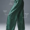 Pantalon de sport à jambes larges Afterglow - Winter Ivy