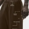 Pantalon droit Double Take - Espresso