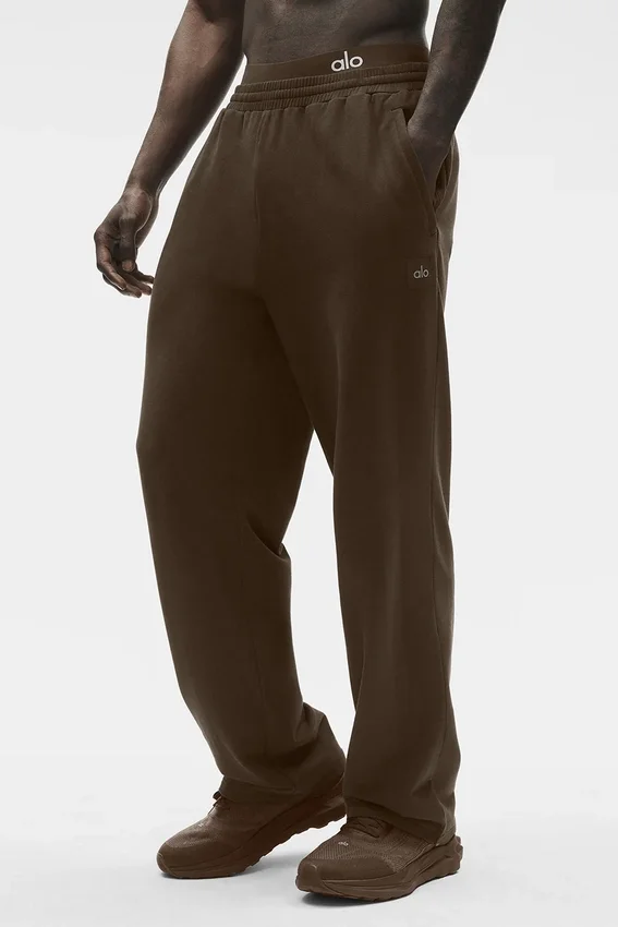 Pantalon droit Double Take - Espresso