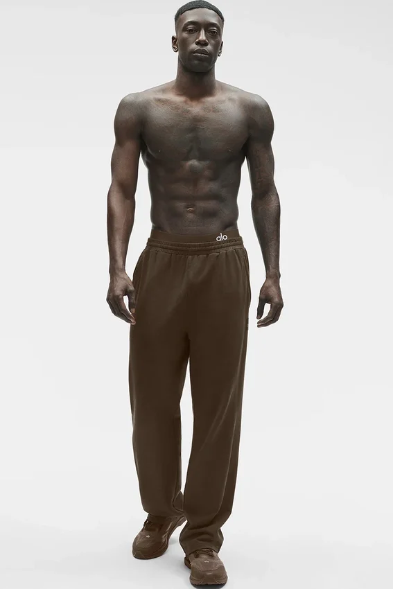 Pantalon droit Double Take - Espresso