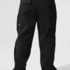 Pantalon droit Edition Sueded - Noir