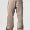 Pantalon droit en suédine Edition - Gravel