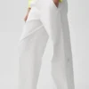 Pantalon droit High Road - Blanc