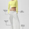 Pantalon droit High Road - Blanc