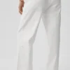 Pantalon droit High Road - Blanc