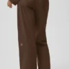 Pantalon droit High Road - Espresso