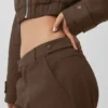 Pantalon droit High Road - Espresso