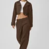 Pantalon droit High Road - Espresso