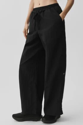 Pantalon droit Ripstop Electric - Noir