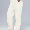Pantalon en polaire « Wintry Mix » – Ivoire