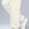 Pantalon en polaire « Wintry Mix » – Ivoire