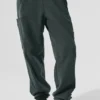Pantalon en polaire « Wintry Mix » - Vert anthracite